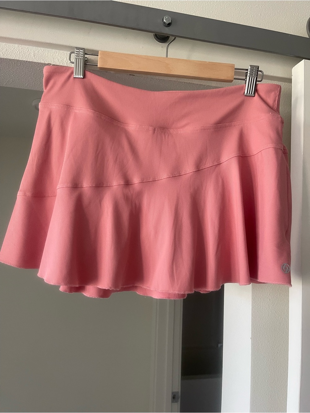 Lija Coral Pink Tennis Flared Skort